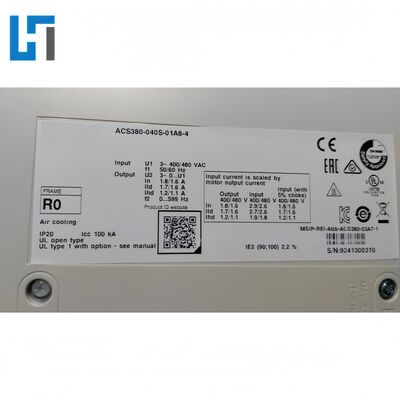 ACS380-040S-01A8-4 ABB Frequency Converter Plc Programming Controller Module