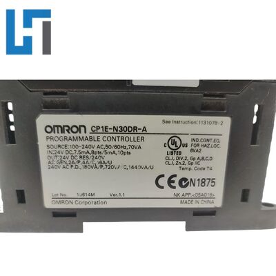 CP1E-N30DR-A Omron New Original Plc Programming module Industrial Automation Controller