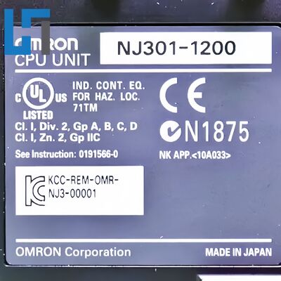 NJ301-1200 Omron New Original Plc Programming module Industrial Automation Controller