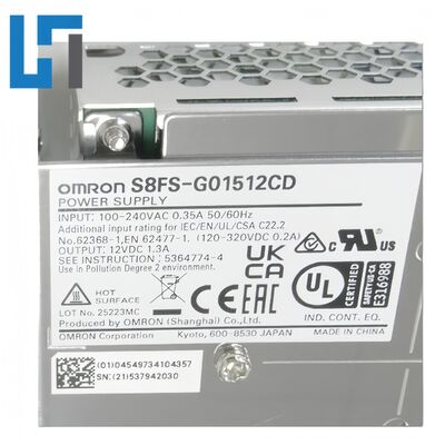 S8FS-G01512CD Omron New Original Switch Power Supply Plc Programming module Industrial Automation Controller